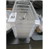 Image 1 : 7-Cambro Third x 6" Insert Pans - 7 X $