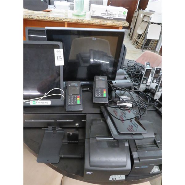 POS Componants w/Printers/Cash Drawer and Tablets