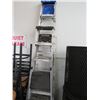 Image 1 : Alum 8'/6' Stepladders 2, Step Stool