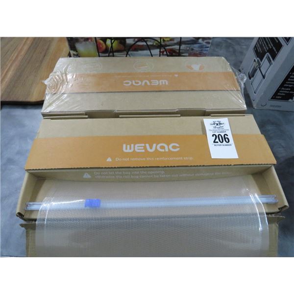 Wevac Food Vacuum Roll Material - 2 Cases