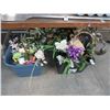 Image 1 : Asst. Silk Floral Arrangements