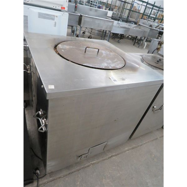 Large S/S Clay Oven