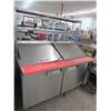 Image 1 : Atosa 5' Rolling Ref. Sandwich Prep w/Double Overshelf