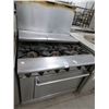 Image 1 : S/S Gas 6 Burner Rane/Oven