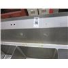 Image 2 : S/S 7' 3 Comp Sink w/Drainboards