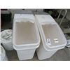 Image 1 : 2-Rolling Ingredient Bins - 2 X $