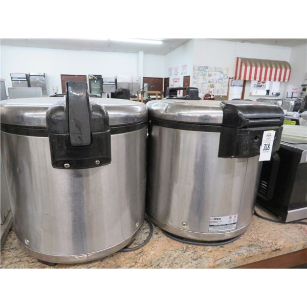 2-Winco Electric Rice Warmers - 2 X $