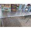 Image 1 : S/S 6' Table w/Lip and #10 Can Opener