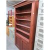 Image 1 : Red Stained Pine Cabinet