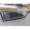 Image 1 : S/S 6' Table w/Undershelf