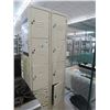 Image 1 : 2-Tan 5 Unit Lockers - 2 X $