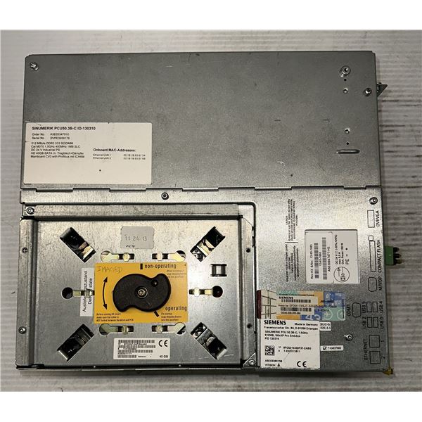 Siemens #6FC5247-0AF08-4AA0 / #6FC5210-0DF31-2AB0 Controller