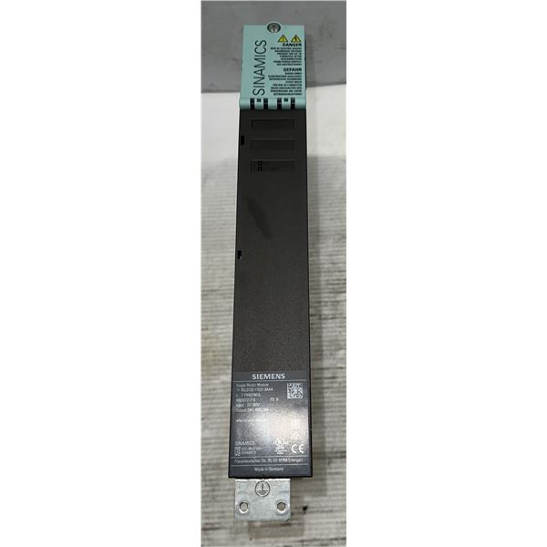 Siemens #6SL3120-1TE21-8AA4 Single Motor Module