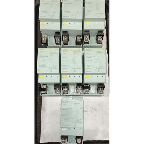 Lot of (7) Siemens #3RK1304-0HS00-8AA0/ASM Direct Motor Starters