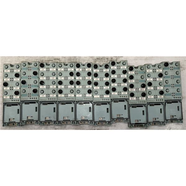 Lot of (10) Siemens #6ES7 143-3BH10-0XA0 Modules