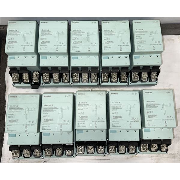 Lot of (10) Siemens #3RK1304-5KS40-4AA0/DSe-ST Direct Motor Starters