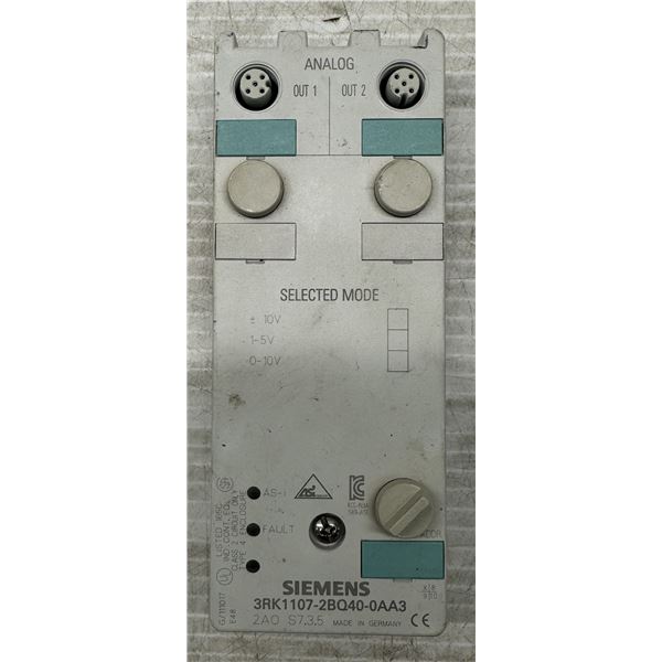 Siemens #3RK1107-2BQ40-0AA3 Compact Module