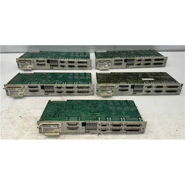 Lot of (5) Siemens #6SN1118-0DK23-0AA2 Circuit Boards