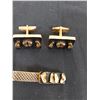 Image 1 : Men's Cufflink & Tie Clip Assortment