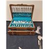 Image 1 : Assortment of Cutlery with Eaton Haddon Hall Box