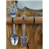 Image 2 : Spoon Rack with an Assortment of Cutlery