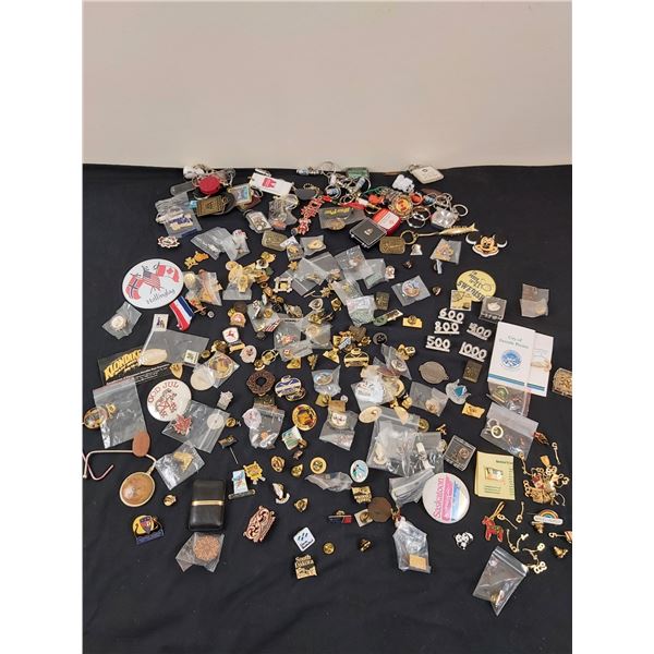 Pin and Keychain Collection