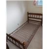 Image 1 : Single Wooden Bed Frame