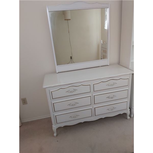 6 Drawer Dresser With Mirror