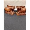 Image 2 : Stone and Wood Carved Bookends