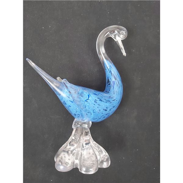 Blown Glass Bird Décor