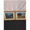 Image 1 : Framed Mountain Photographs