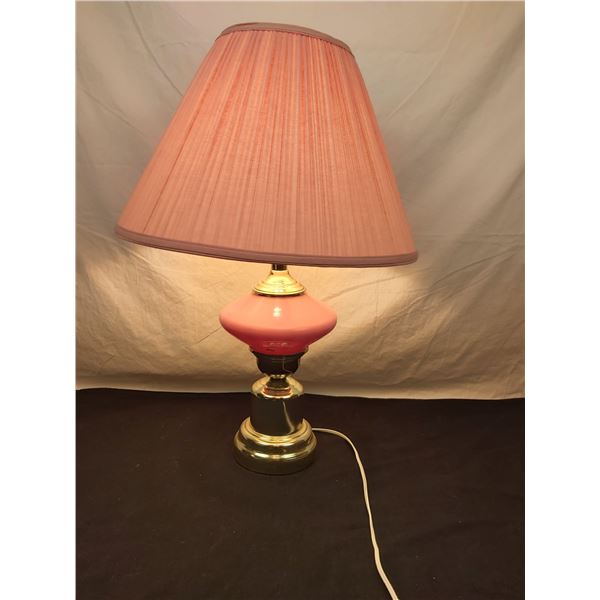 Pink Table Lamp