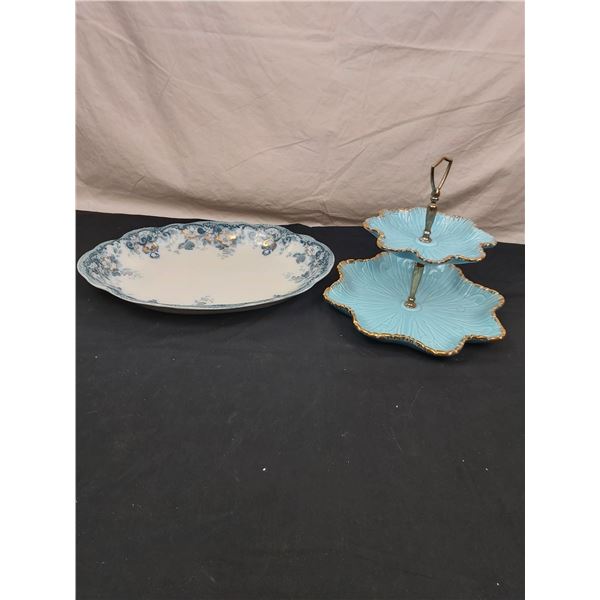 Blue Serving Platters