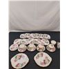 Image 1 : Roslyn "Melody Rose" Fine Bone China Set