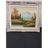 Image 1 : Mountain Painting Signed by, G. Heston