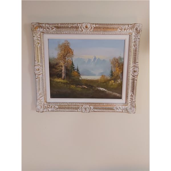 Mountain Painting Signed by, G. Heston