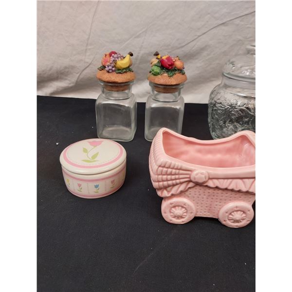 Storage Canisters and Trinket Dishes