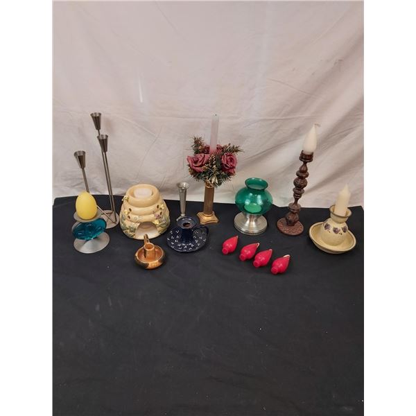 Candle Holder Lot