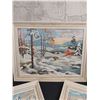 Image 2 : 3 Winter Scene Paintings