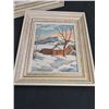 Image 4 : 3 Winter Scene Paintings