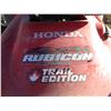 Image 18 : 2010 Honda Rubicon Trail Edition All Terrain Vehicle on Tracks, (4) Wheels Included, 2988 km., Power