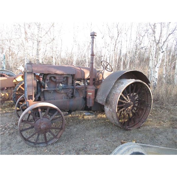 McCormick Deering 2236 Tractor, Serial Number TG147905M, Gas, Not Seized, On Steel Wheels
