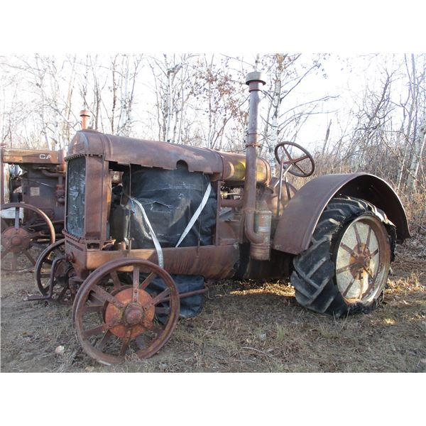 McCormick Deering Tractor, Model 2010, Gas, Serial Number K0141954, Not Running