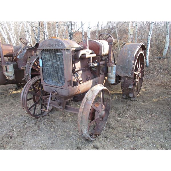 McCormick Deering Tractor, Model 1530, On Steel Wheels, Serial Number TG73605, Gas