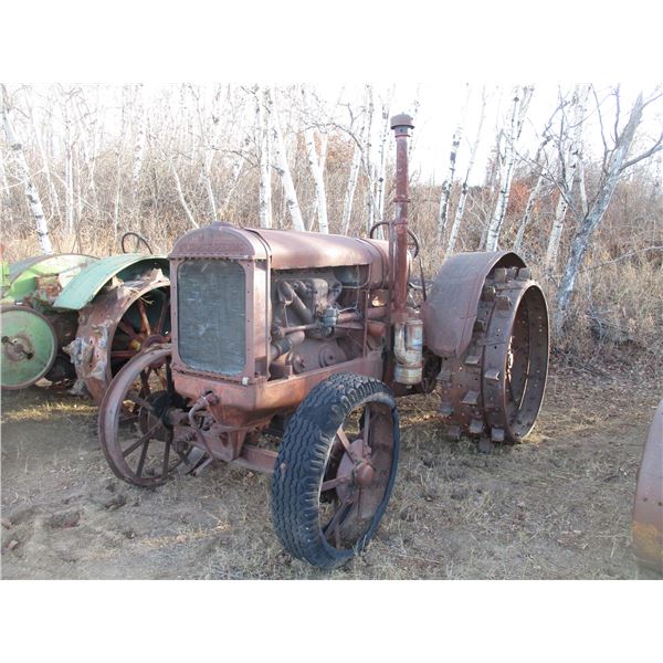 McCormick Deering Tractor, Model 1530, On Steel Wheels, Serial Number TG63083 , Gas