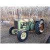 Image 1 : John Deere Tractor, Model AR, Gas, Running, On Rubber Wheels
