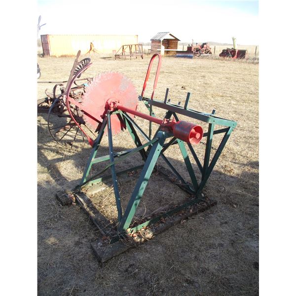 Cordwood Saw, Can Set Up With Stationary Engine