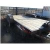Image 3 : 2006 Trailtech Trailer, With Winch & Hydraulic Deck Tilt, 16 Foot, Tandem Axle, New Fenders Will Be 