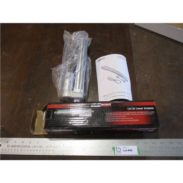 12 Volt DC Linear Actuator, New In Box