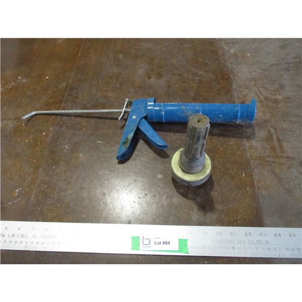 1000 RPM PTO Adapter, Caulking Gun